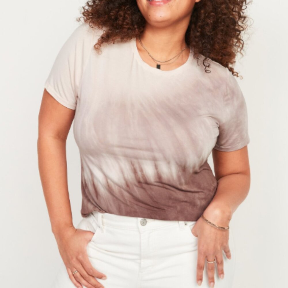 Old Navy Brown Tie Dye T-Shirt